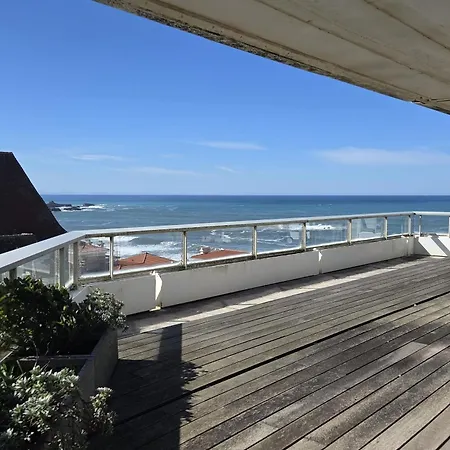 Panoramic View And Terrace In Lejlighed Biarritz