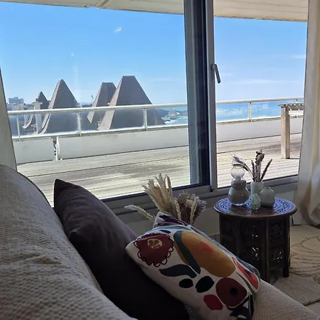 Panoramic View And Terrace In Appartamento Biarritz