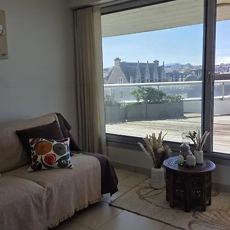 Panoramic View And Terrace In 公寓 比亚里茨
